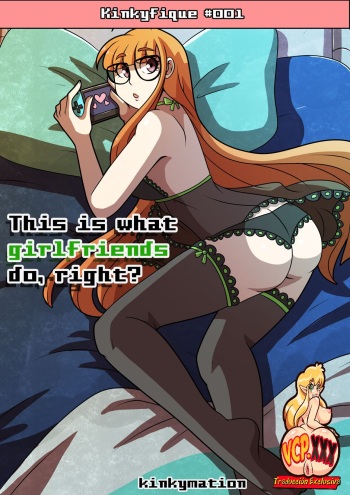 This is what girlfriends do right? -  -  - Complete cover