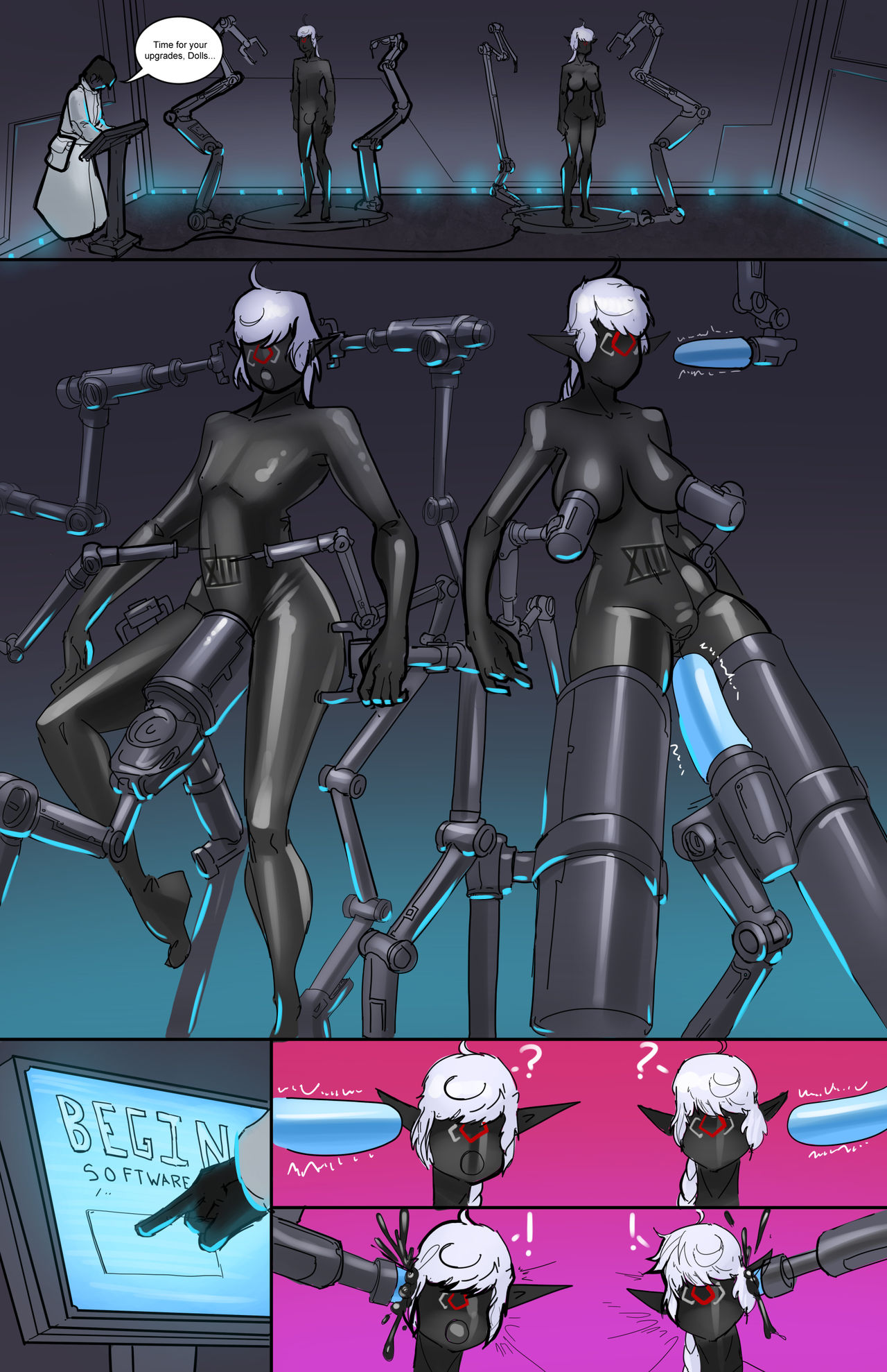 Dollification Comic page 6 full