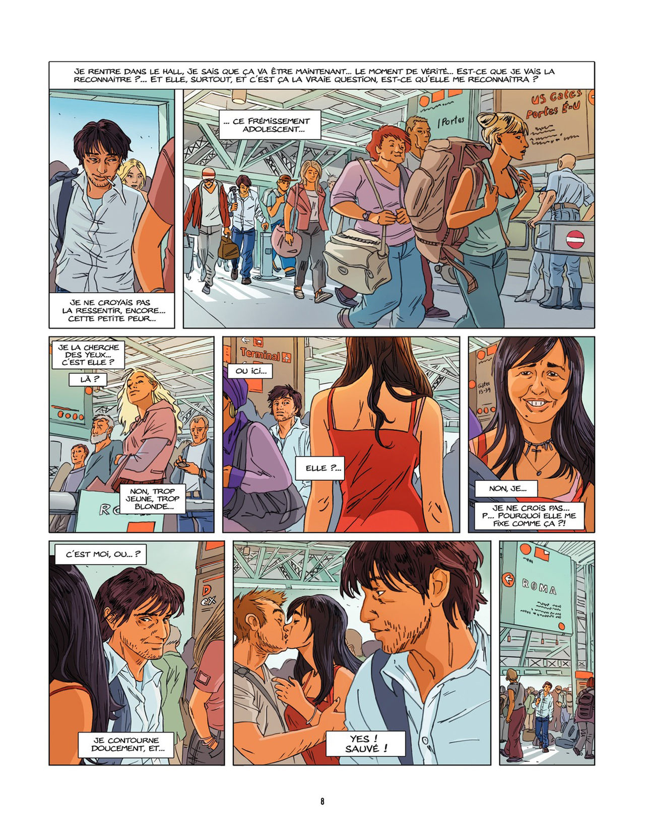 Une nuit à Rome - Tome 2 page 8 full