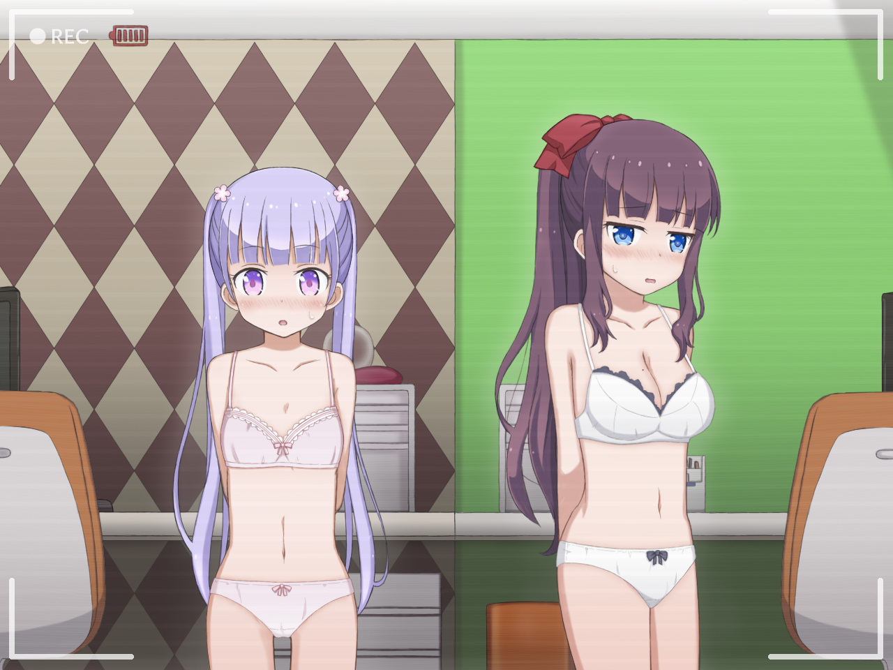 Aoba-chan to Hifumi-senpai ga Tomari Sagyouchuu ni Yattekita Henshitsusha ni Ryoujoku Sarechau Hanashi page 7 full