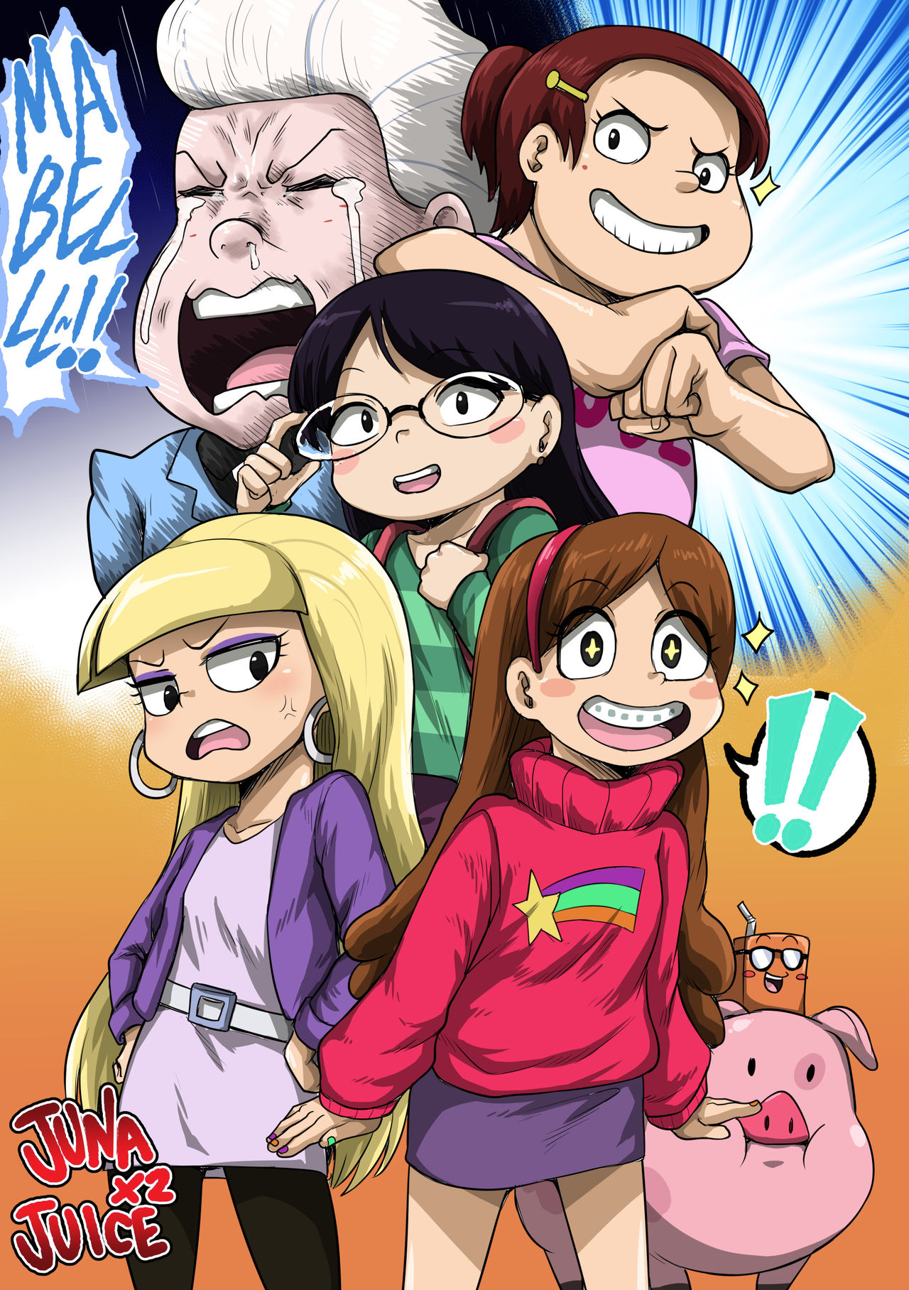 Gravity Falls Graffiti page 4 full