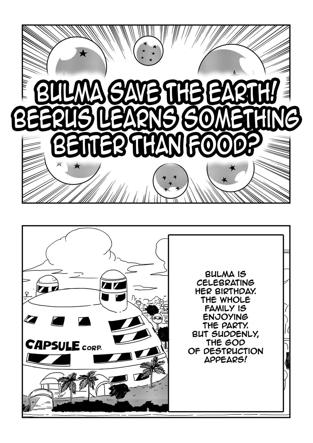 Bulma Saves the Earth! - Beerus Learns Something Better Than Food? page 2 full