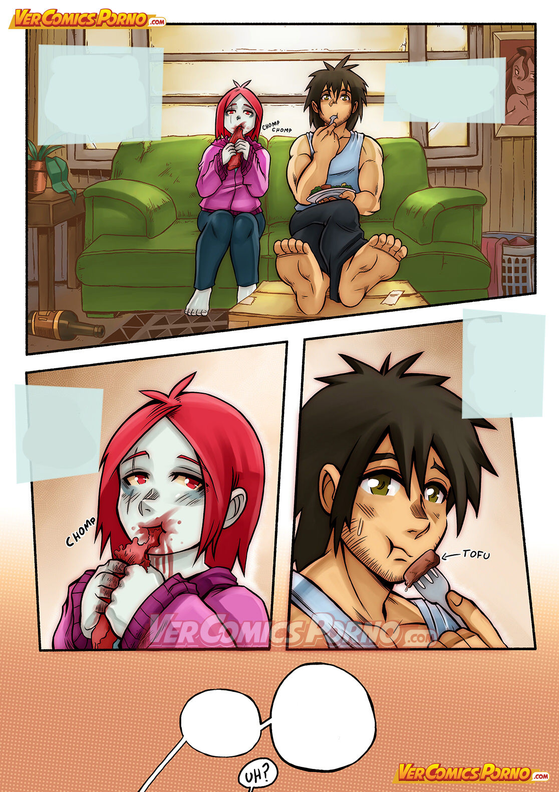 Cherry Road Part 1: A Zombie Fell For Me ? page 5 full