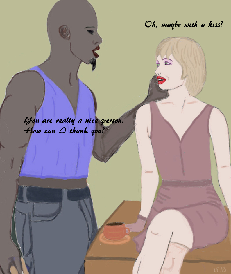 Bev alone at home page 4 full