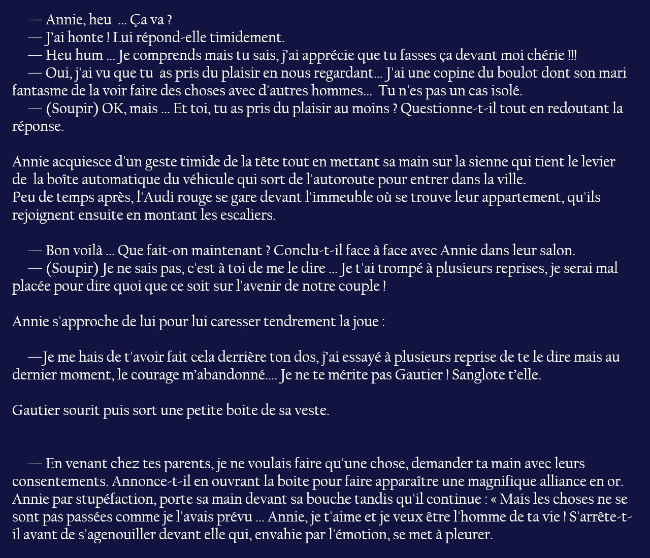 La demande en Mariage  Chapitre 6  French page 8 full