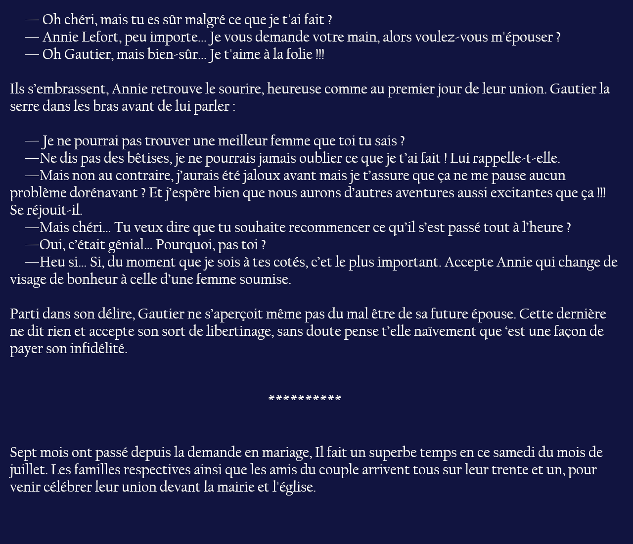 La demande en Mariage  Chapitre 6  French page 9 full