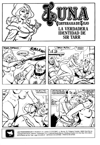 Luna - Cortesana de lujo 09 - La verdadera identidad de Sir Tarr cover