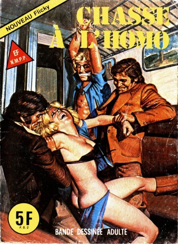 Nouveau flicky 01 - Chasse à l'homo cover