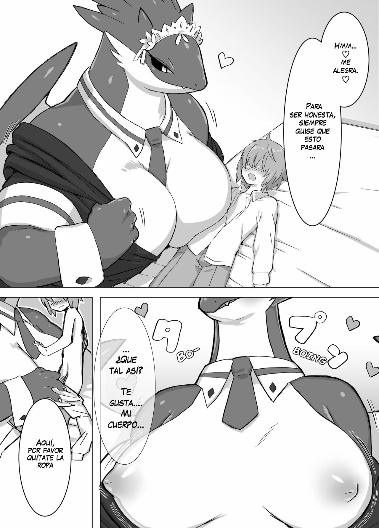 THE LUSTY DRAGON MAID/ La Lujuriosa Doncella Dragon page 6 full