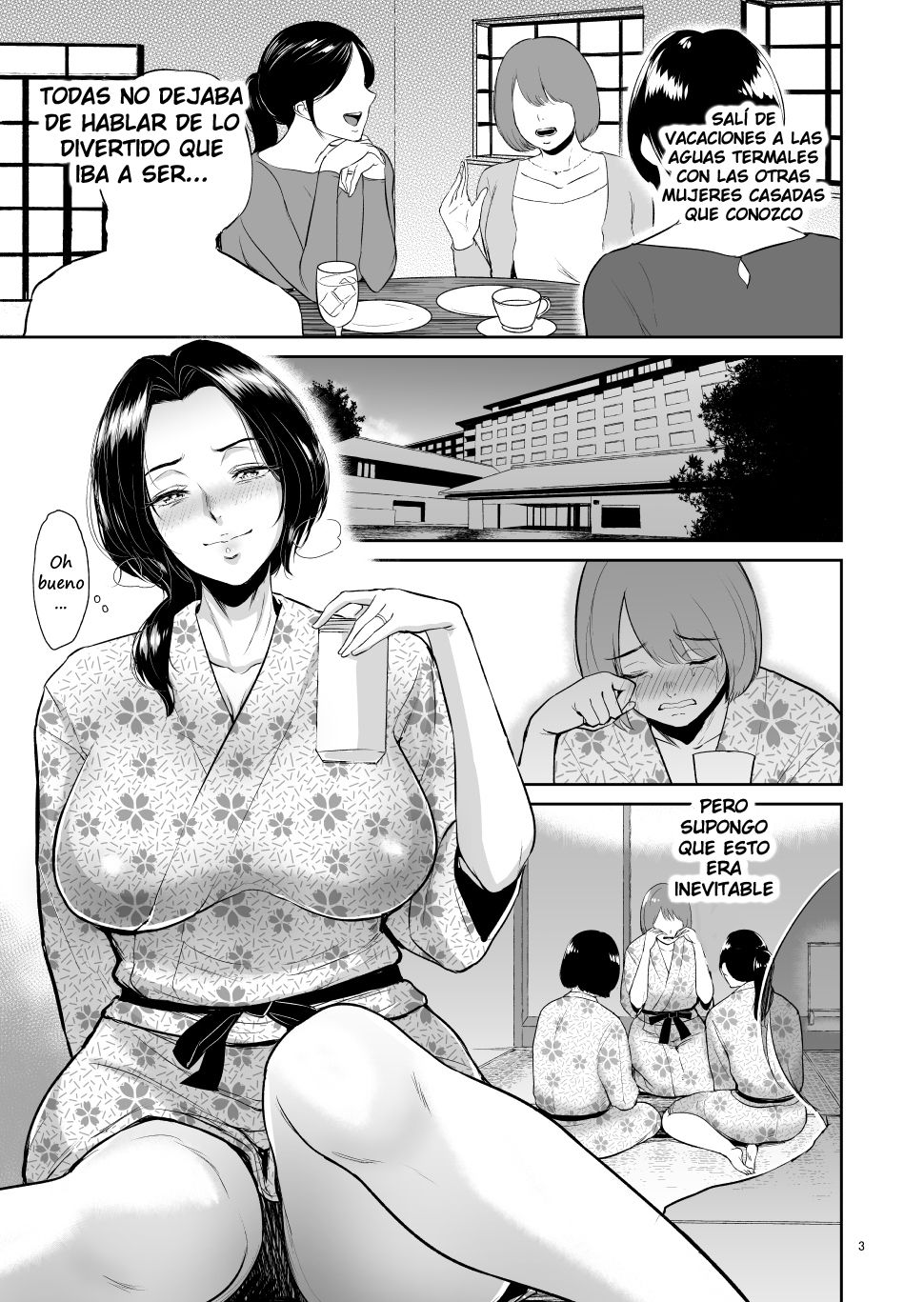 Deisui Haitoku Onsen - Shufu Shinohara Yukie-san no Hiasobi page 2 full