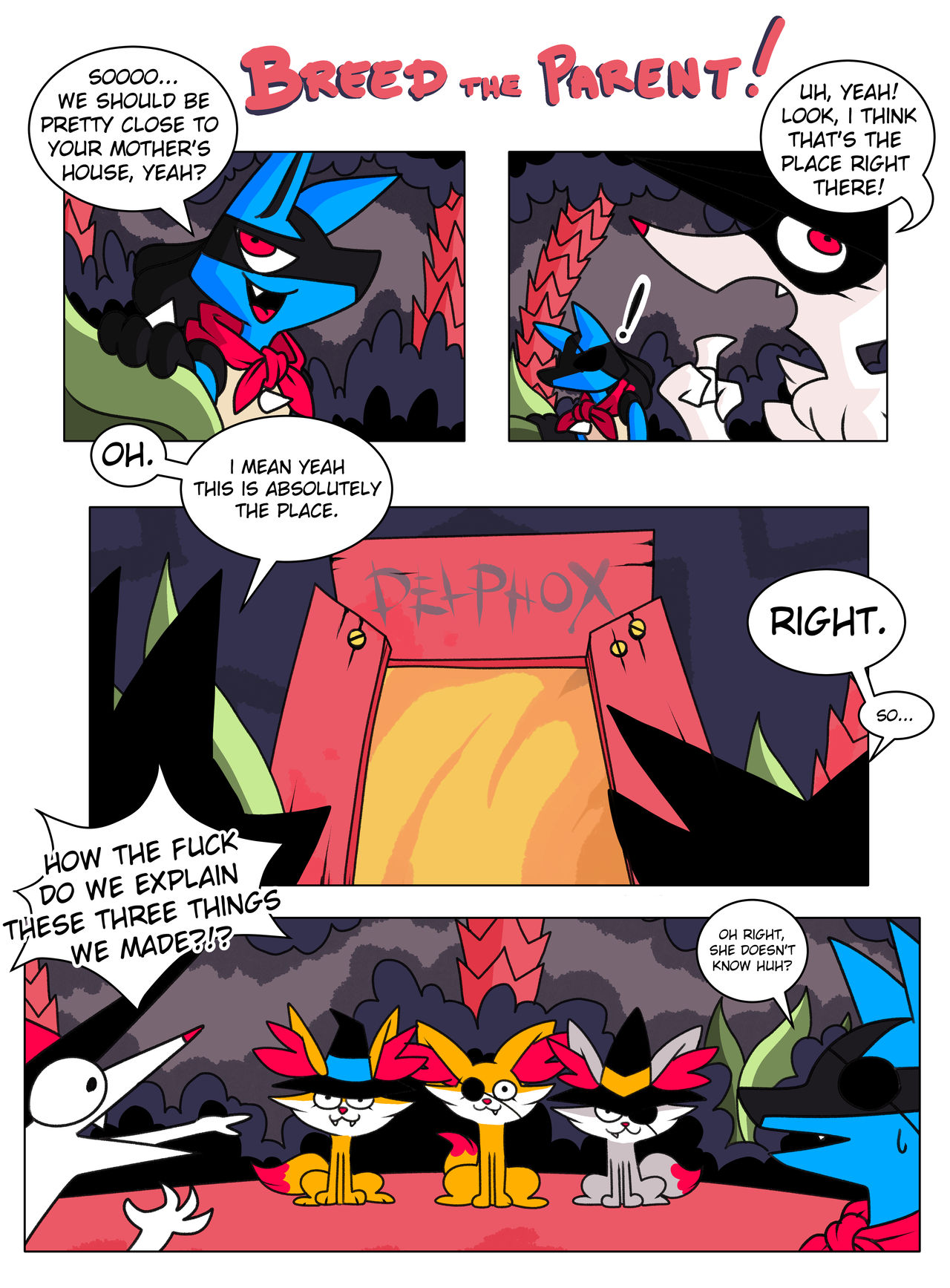 Breed the Parent! page 1 full