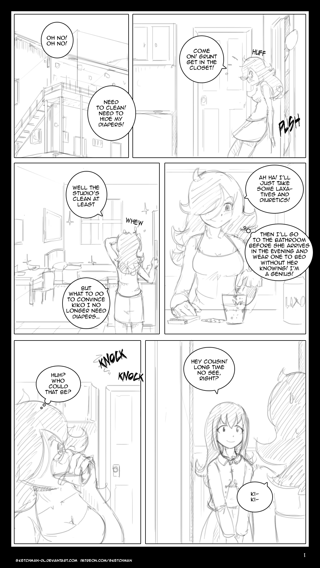 Comm It's not my fault... page 1 full