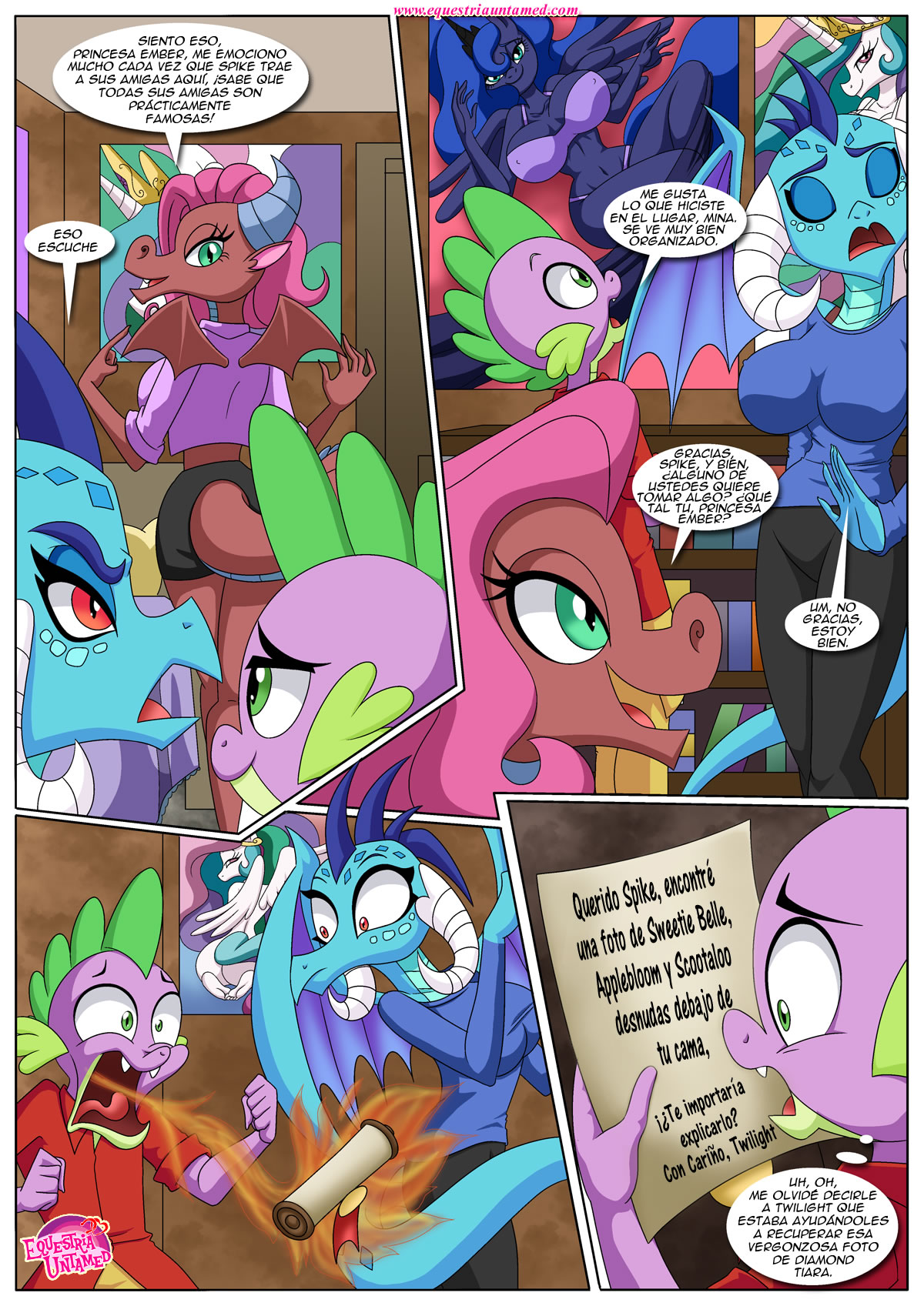 EL Próximo Lord Dragon |  Español page 4 full