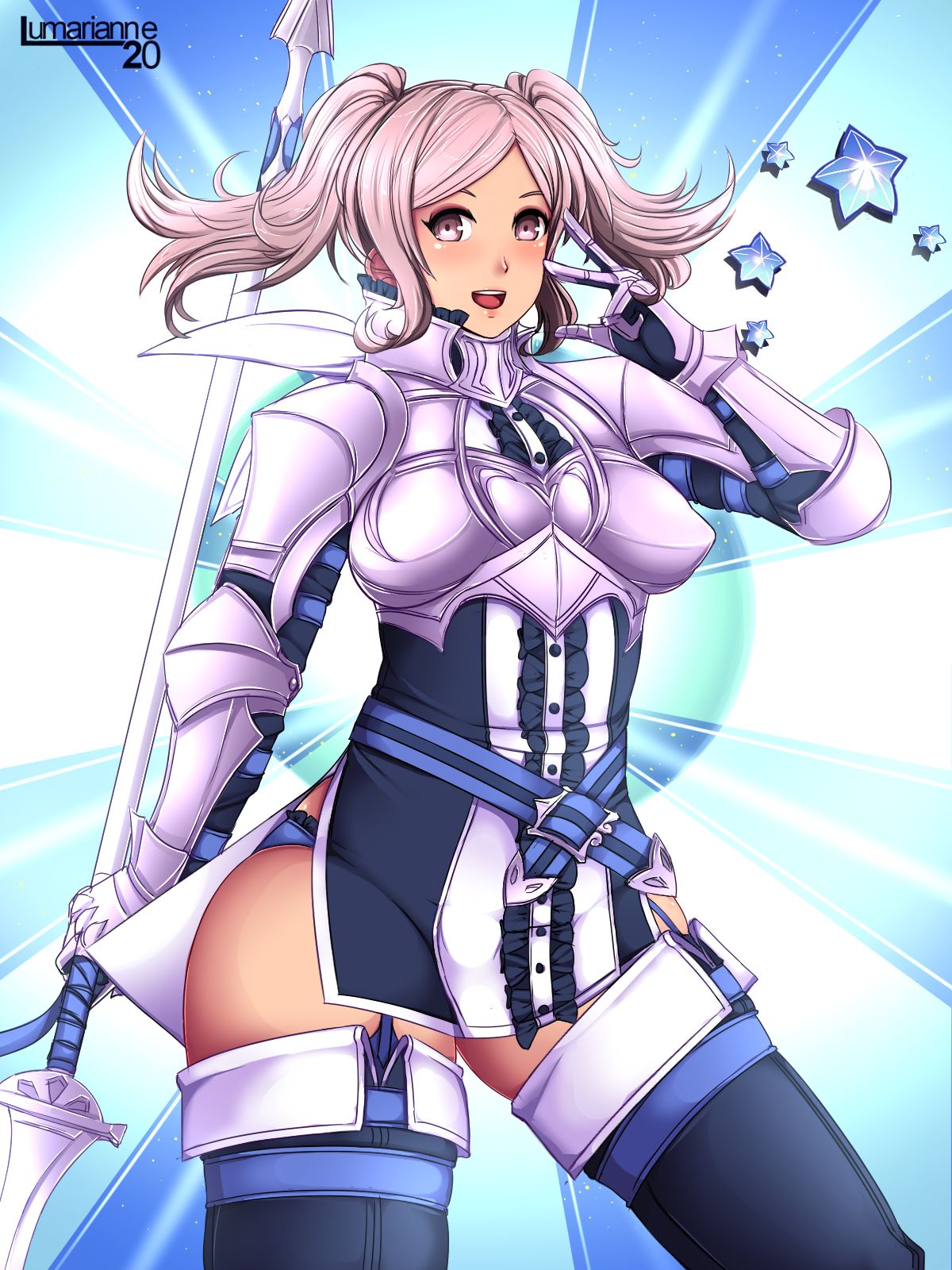 CYNTHIA READY FOR ACTION page 1 full