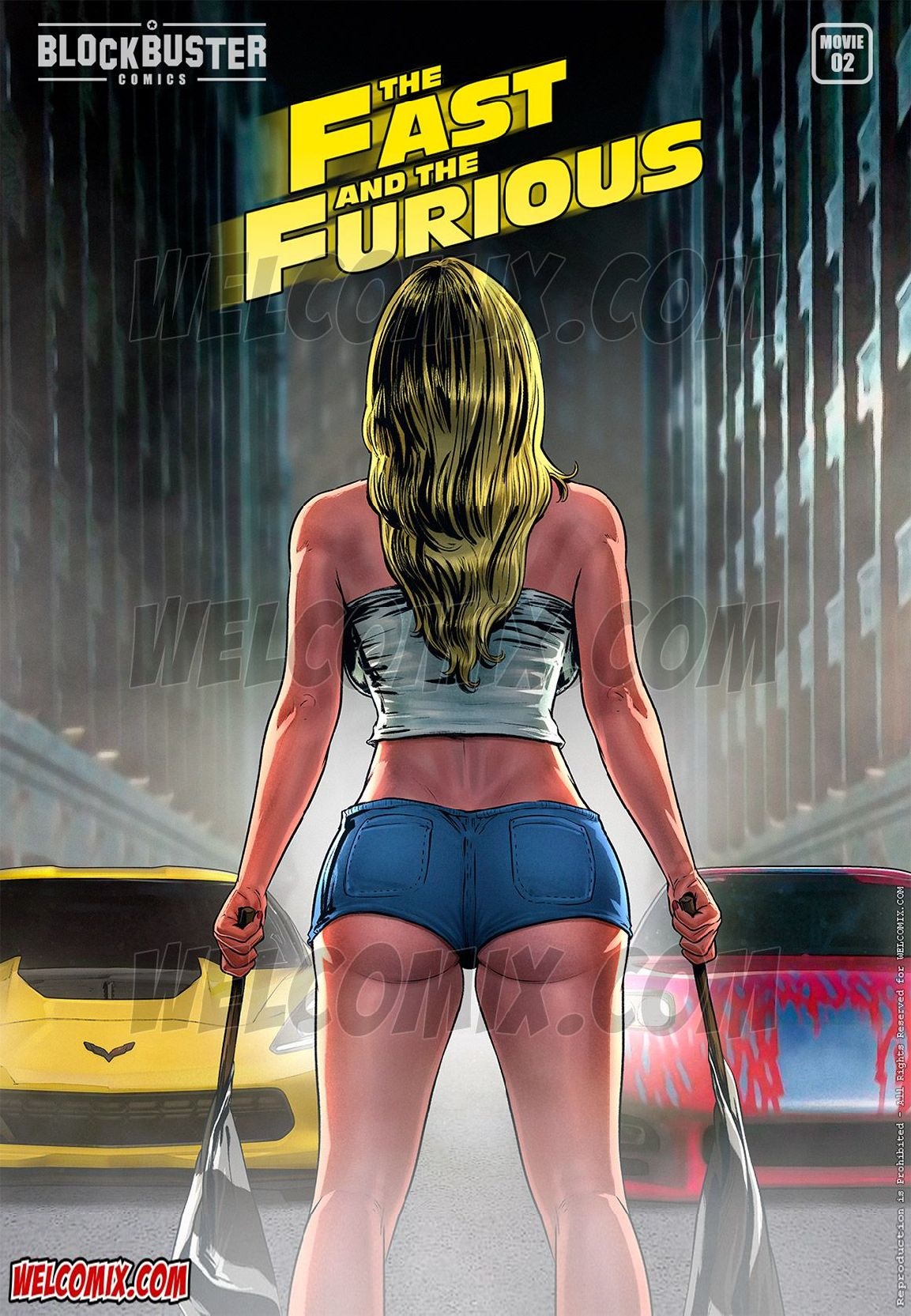 Blockbuster Comics   - 2 - The fast and the furious - english page 1 full