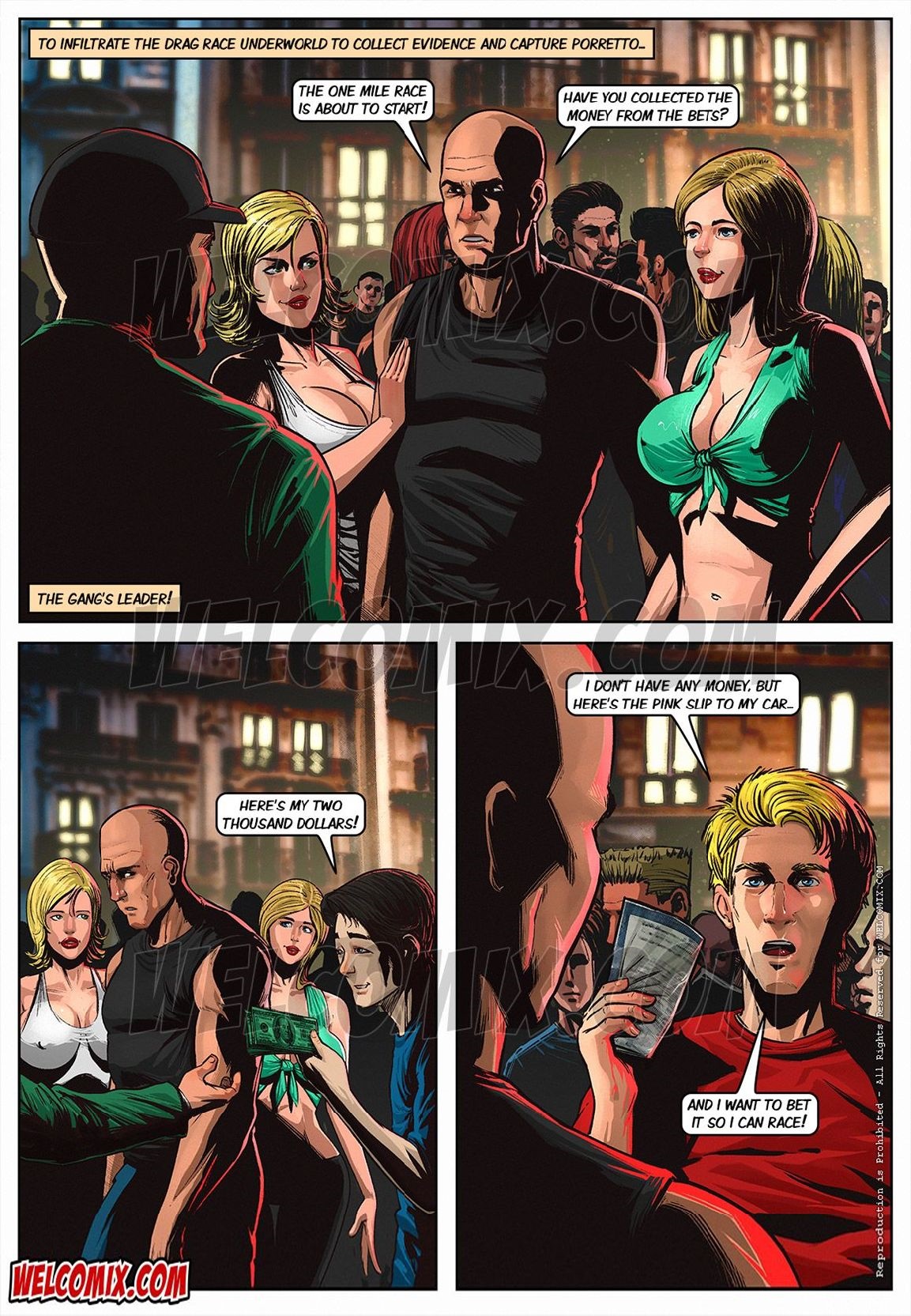 Blockbuster Comics   - 2 - The fast and the furious - english page 3 full