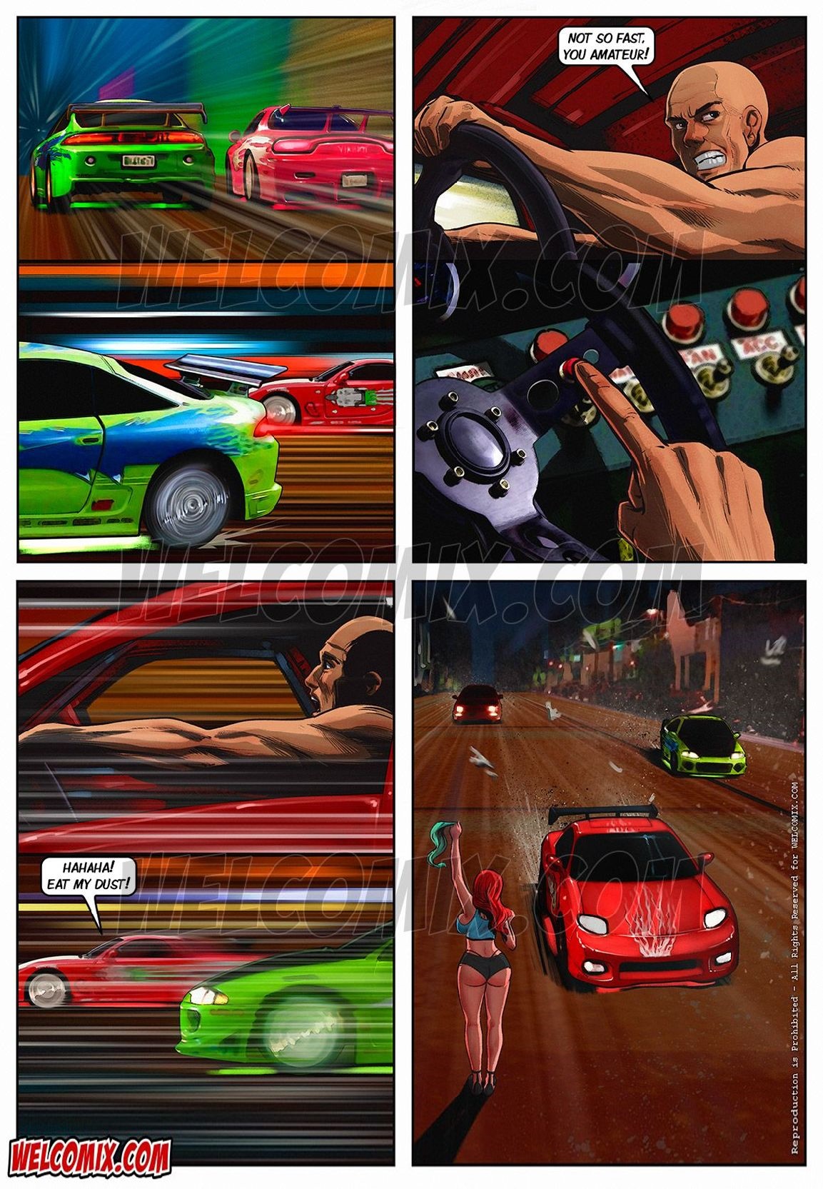 Blockbuster Comics   - 2 - The fast and the furious - english page 6 full