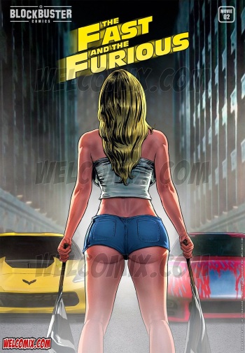 Blockbuster Comics   - 2 - The fast and the furious - english cover