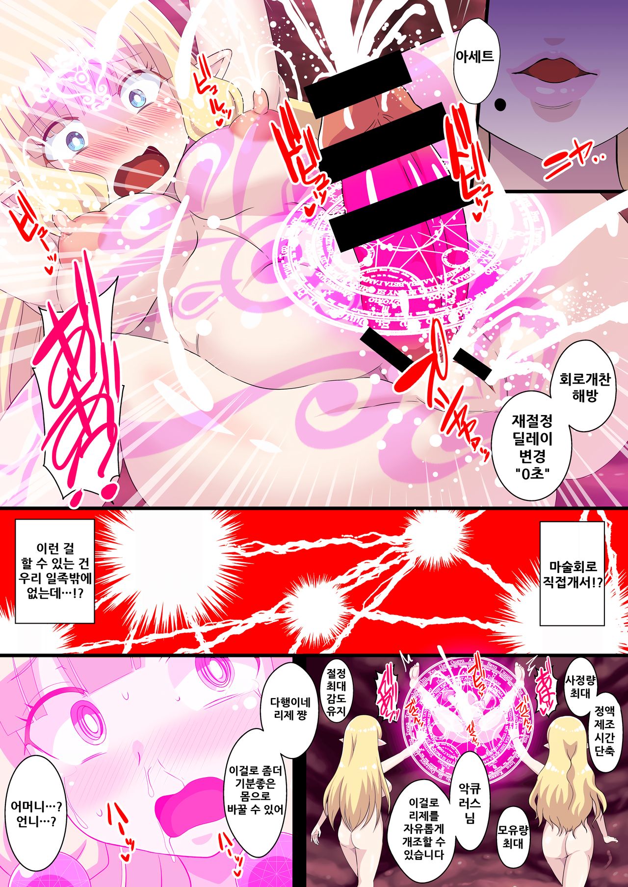 Fukushuu no Elf Lieselotte 2 ~Futanari Kaizou de Boshi Sennou Les Rape!~ page 6 full