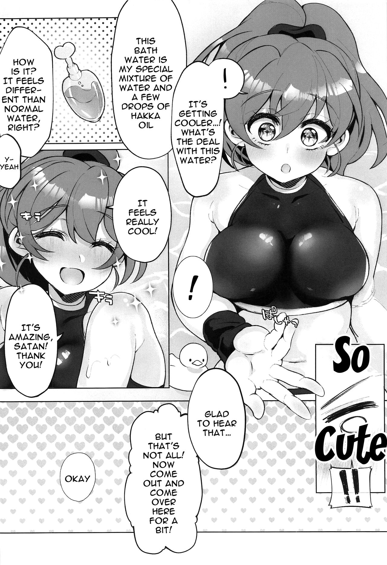Hiepoka Nurunuru Daisakusen!! | The Big Wet And Slippery Plan!! page 6 full