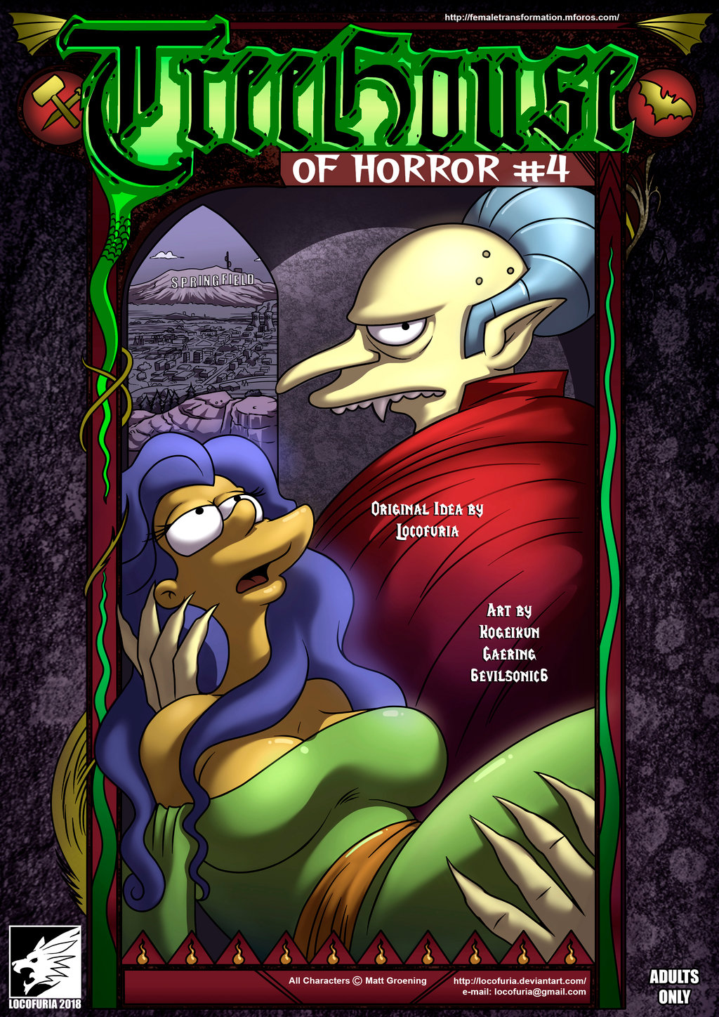 Treehouse Of Horror 4  English page 1 full