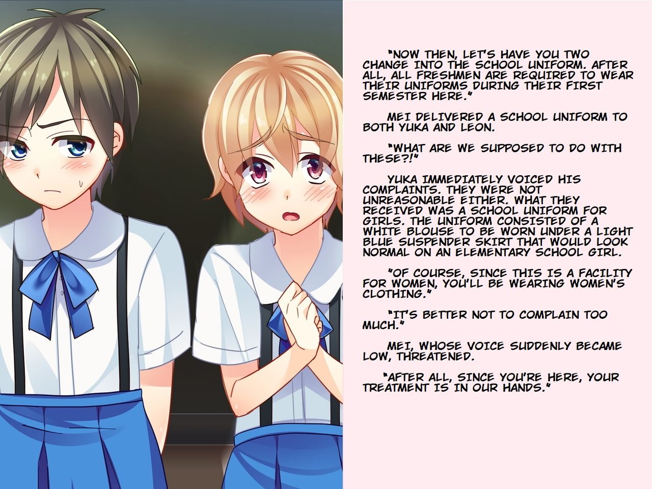 The Connection of the Skirt ~Bad Boys Who Are Feminized By Futanari Girls At the Bad Girl Correctional Facility~ page 5 full