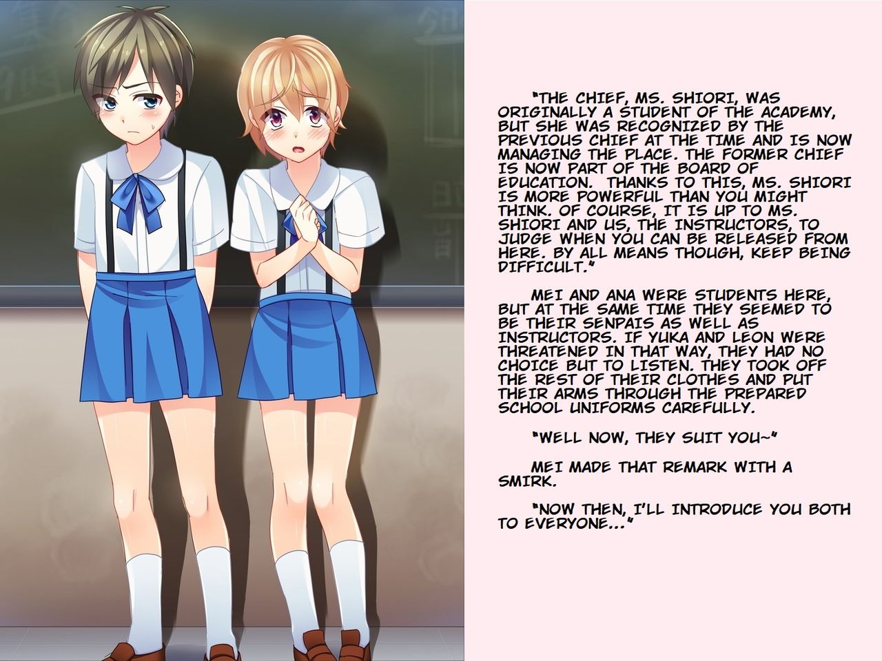 The Connection of the Skirt ~Bad Boys Who Are Feminized By Futanari Girls At the Bad Girl Correctional Facility~ page 6 full