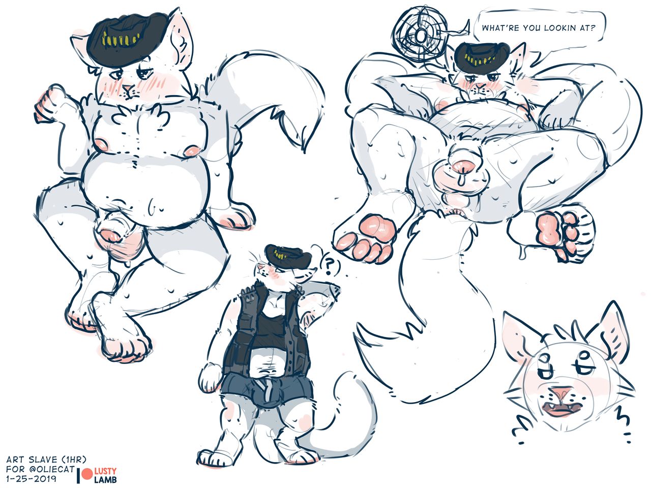 Lusty Lamb Art Pack 2019 page 7 full