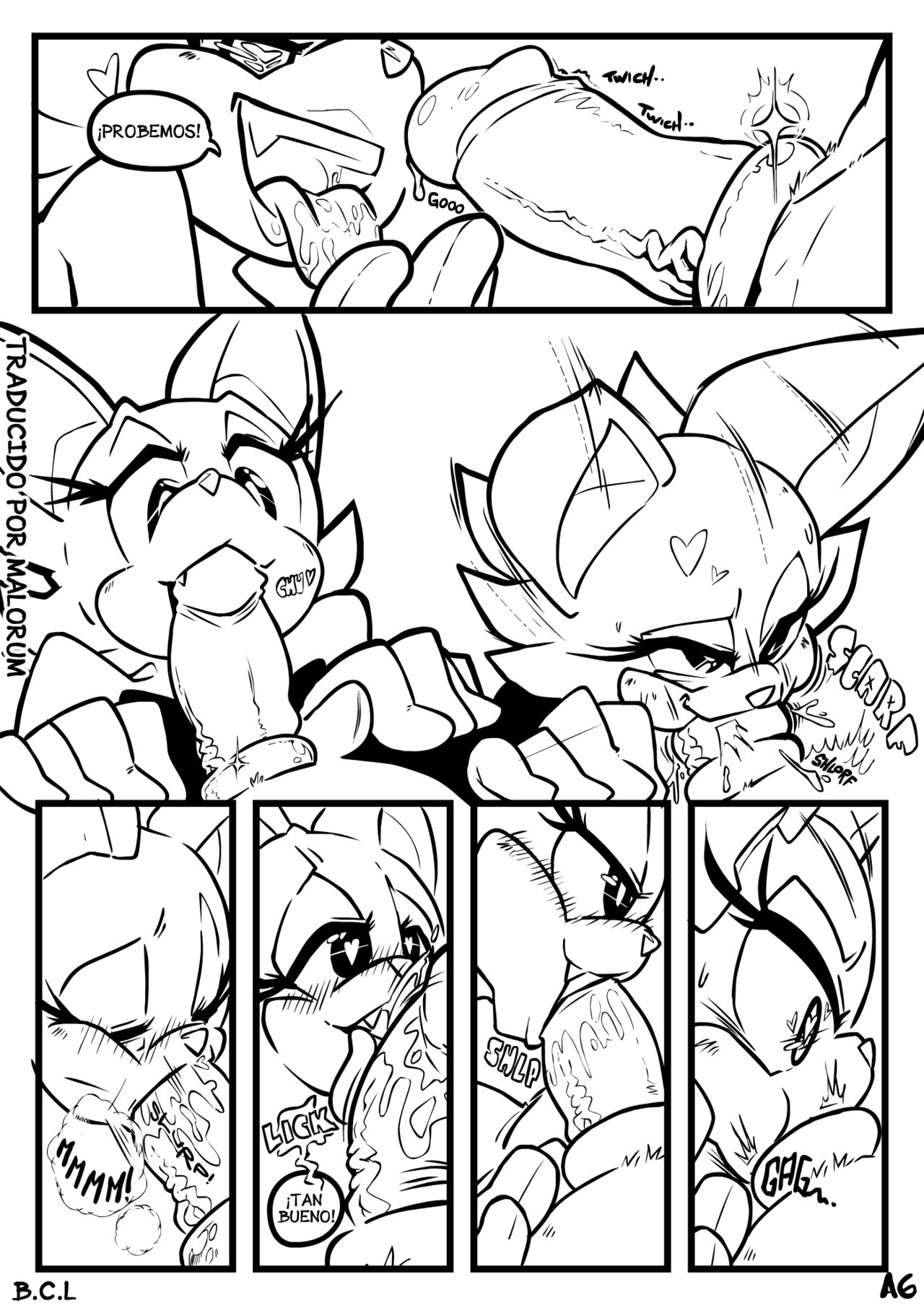 Rouge vs Tails page 6 full