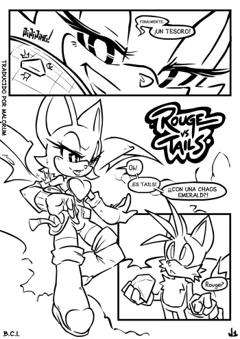 Rouge vs Tails cover