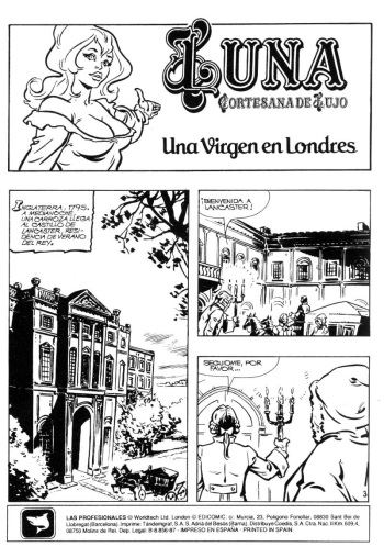 Luna - Cortesana de Lujo 01 - Una virgen en Londres cover