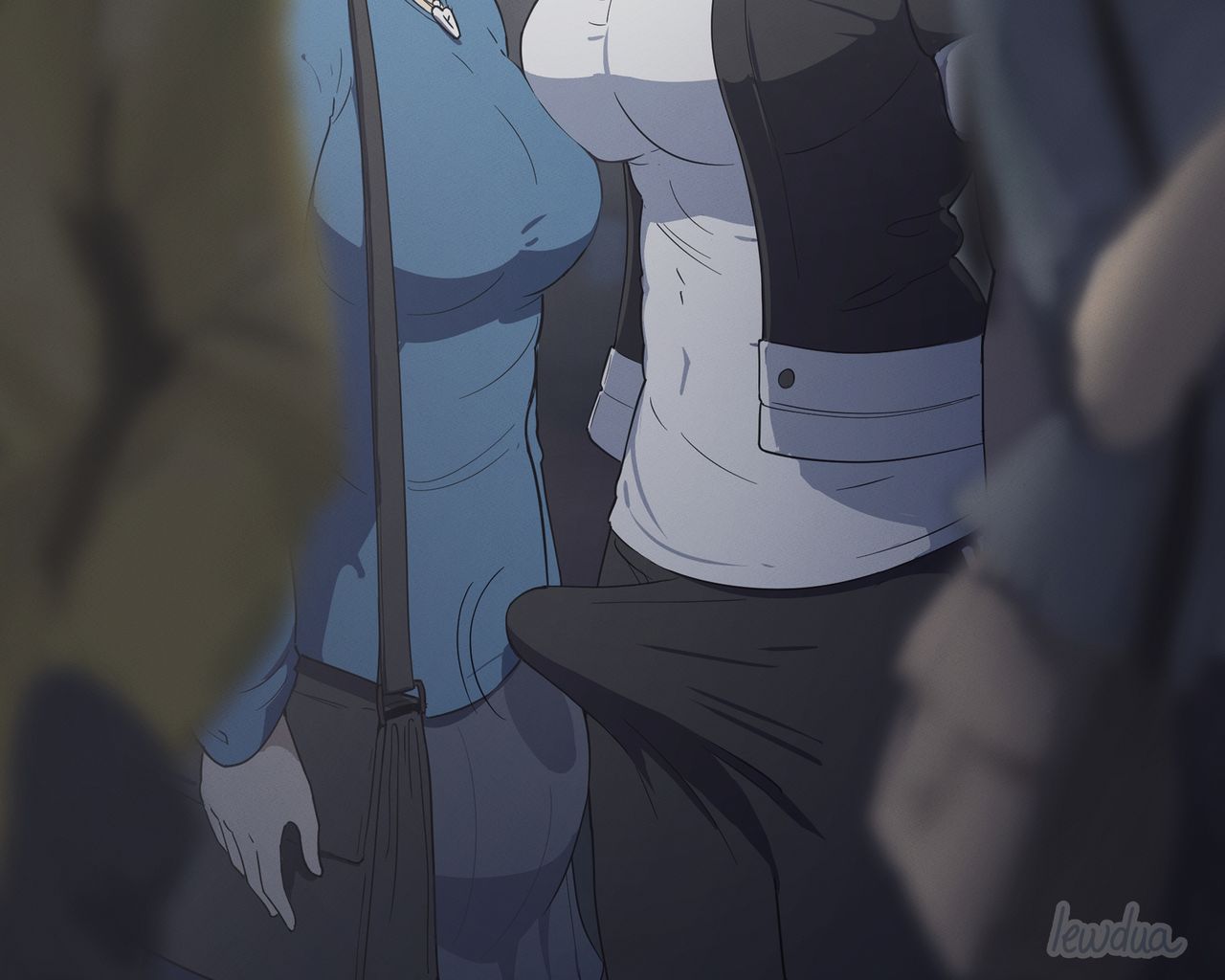 Nessie and Valerie in the Subway page 10 full