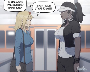 Nessie and Valerie in the Subway cover