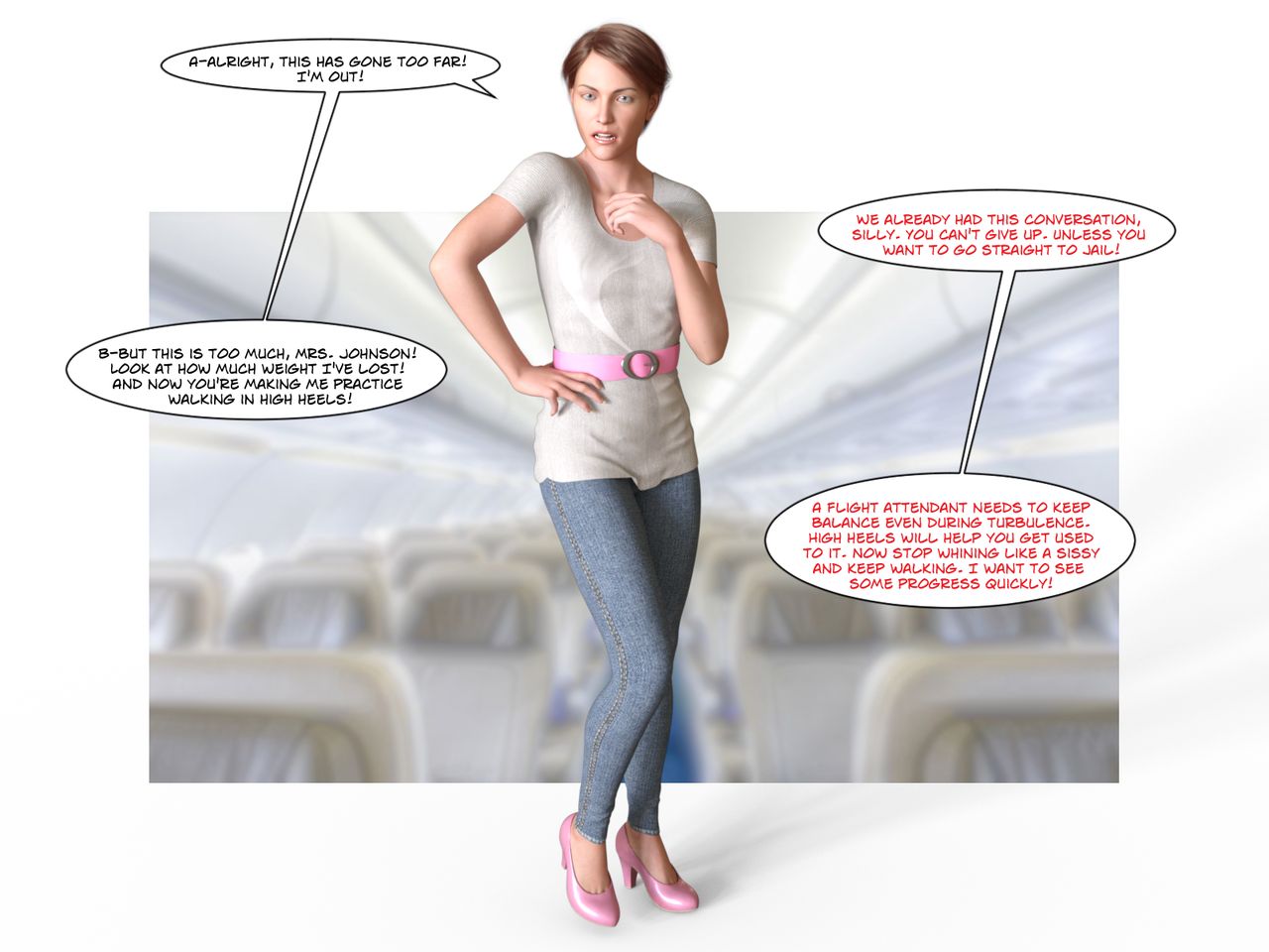 Flying High in Sky-high Heels page 4 full