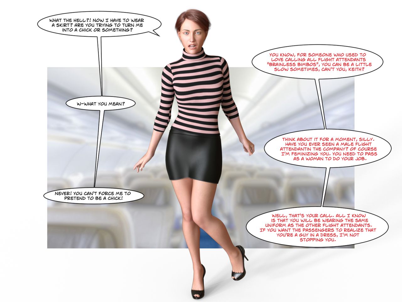 Flying High in Sky-high Heels page 5 full