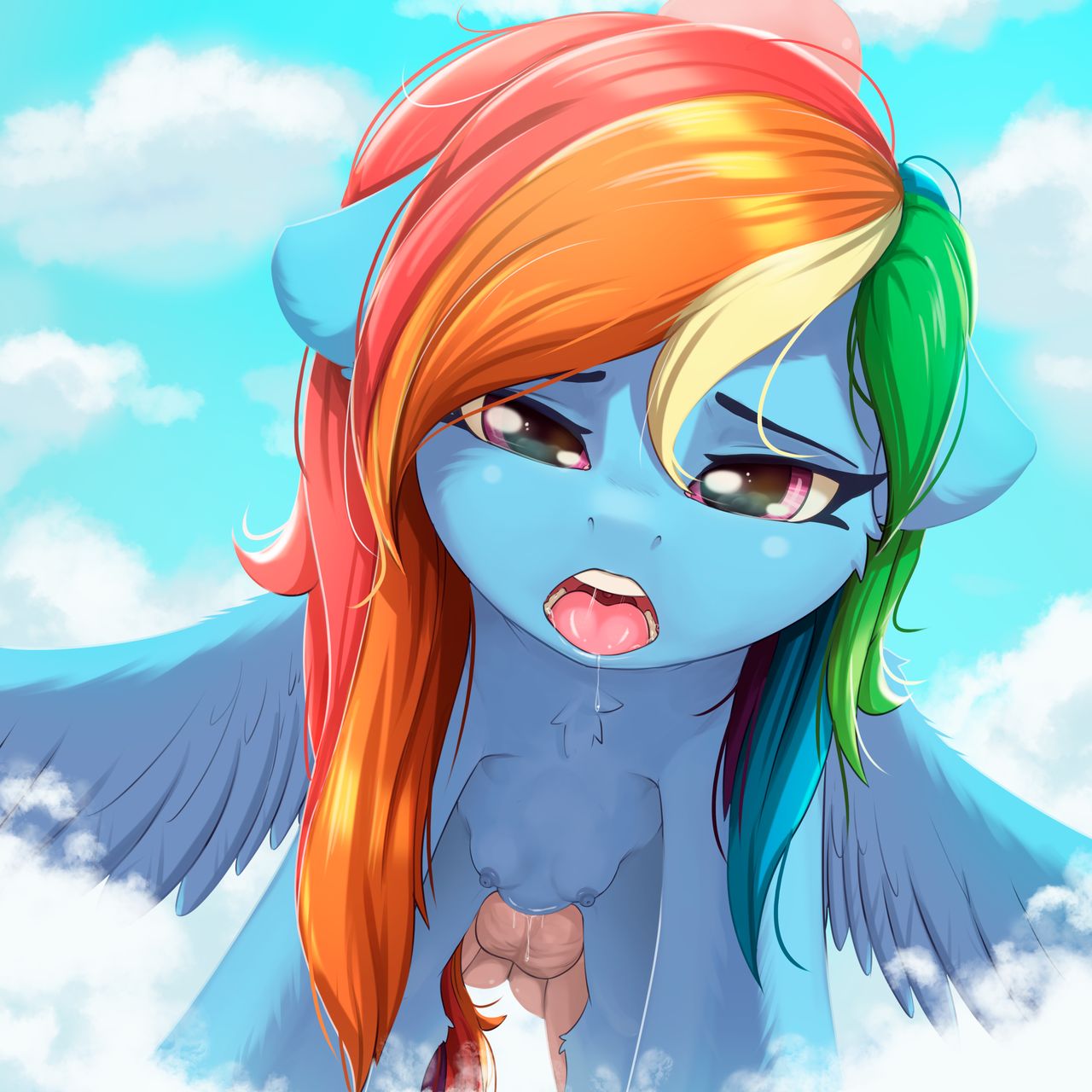 Rainbow Dash | Fluttershy from Behind page 5 full