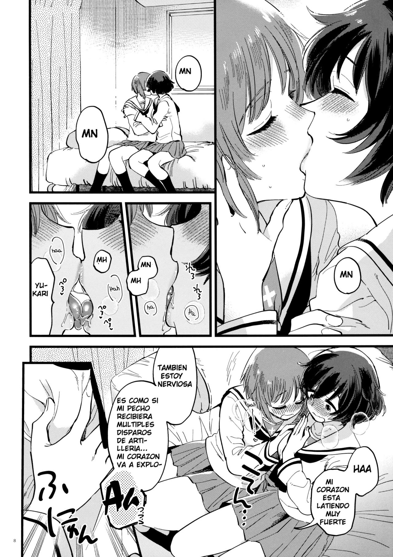 Yasashiku, Sawatte, Oku made Furete. | Touch Me Softly, Deep Inside. page 7 full