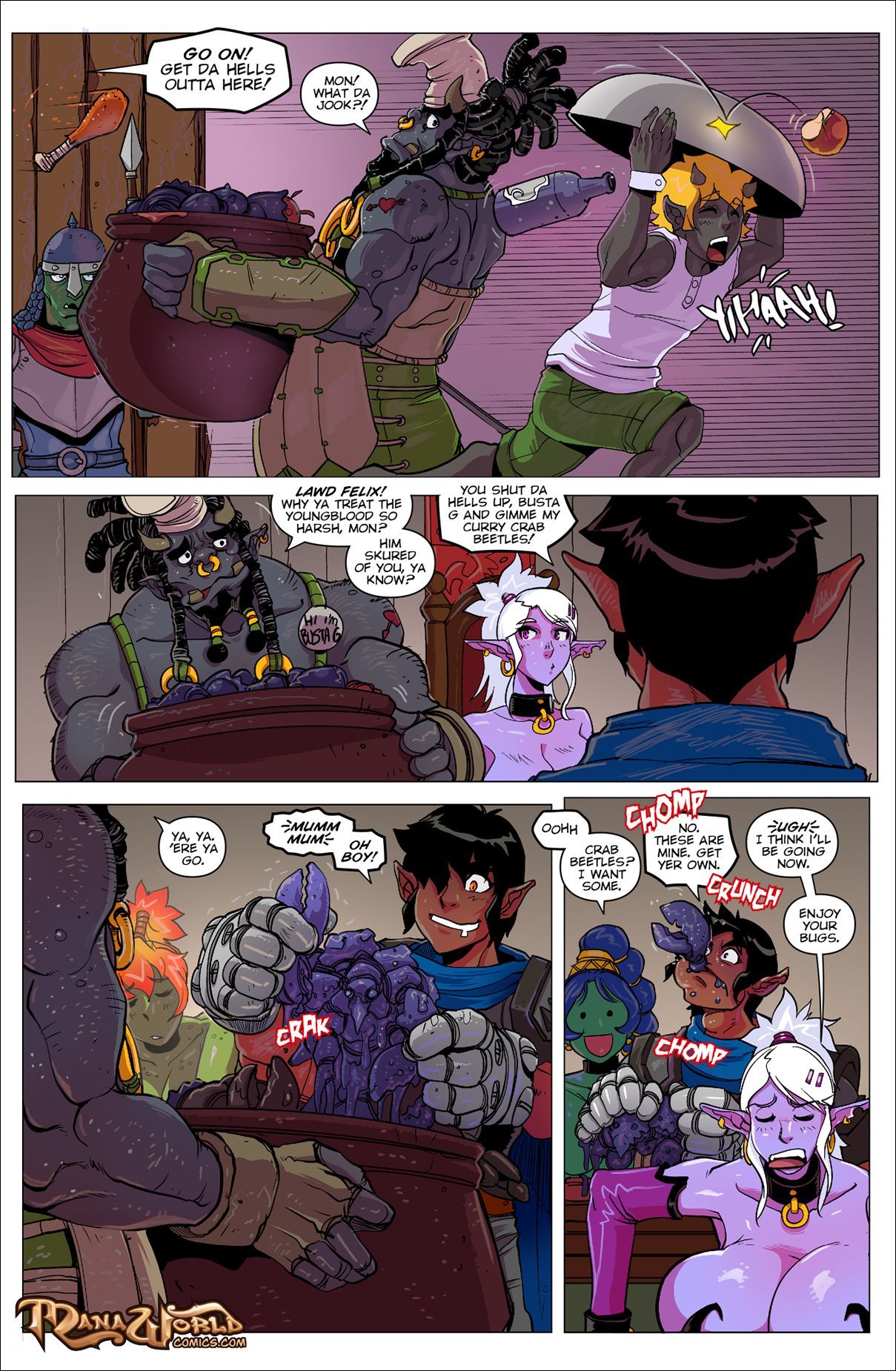 Main Comic Series  - 20 . Favors And Firsts page 6 full