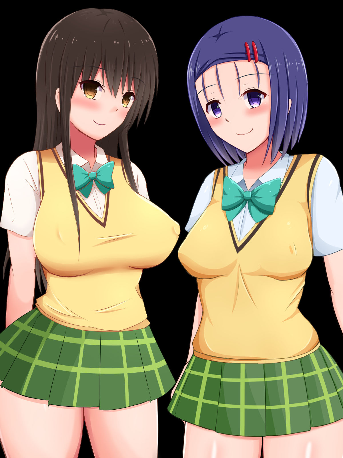 YariCir Debut shita To LOVE-Ru Bitch Sannin Musume no Kiroku page 6 full