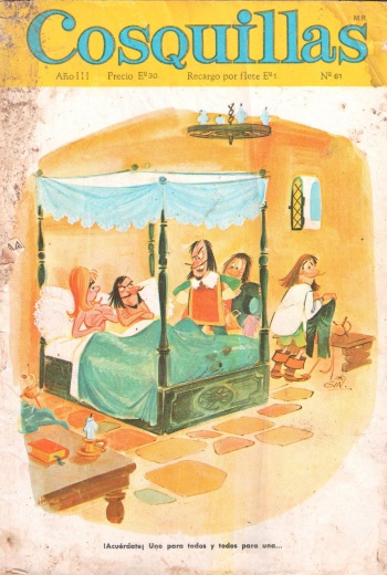 Revista Cosquillas N° 61 cover
