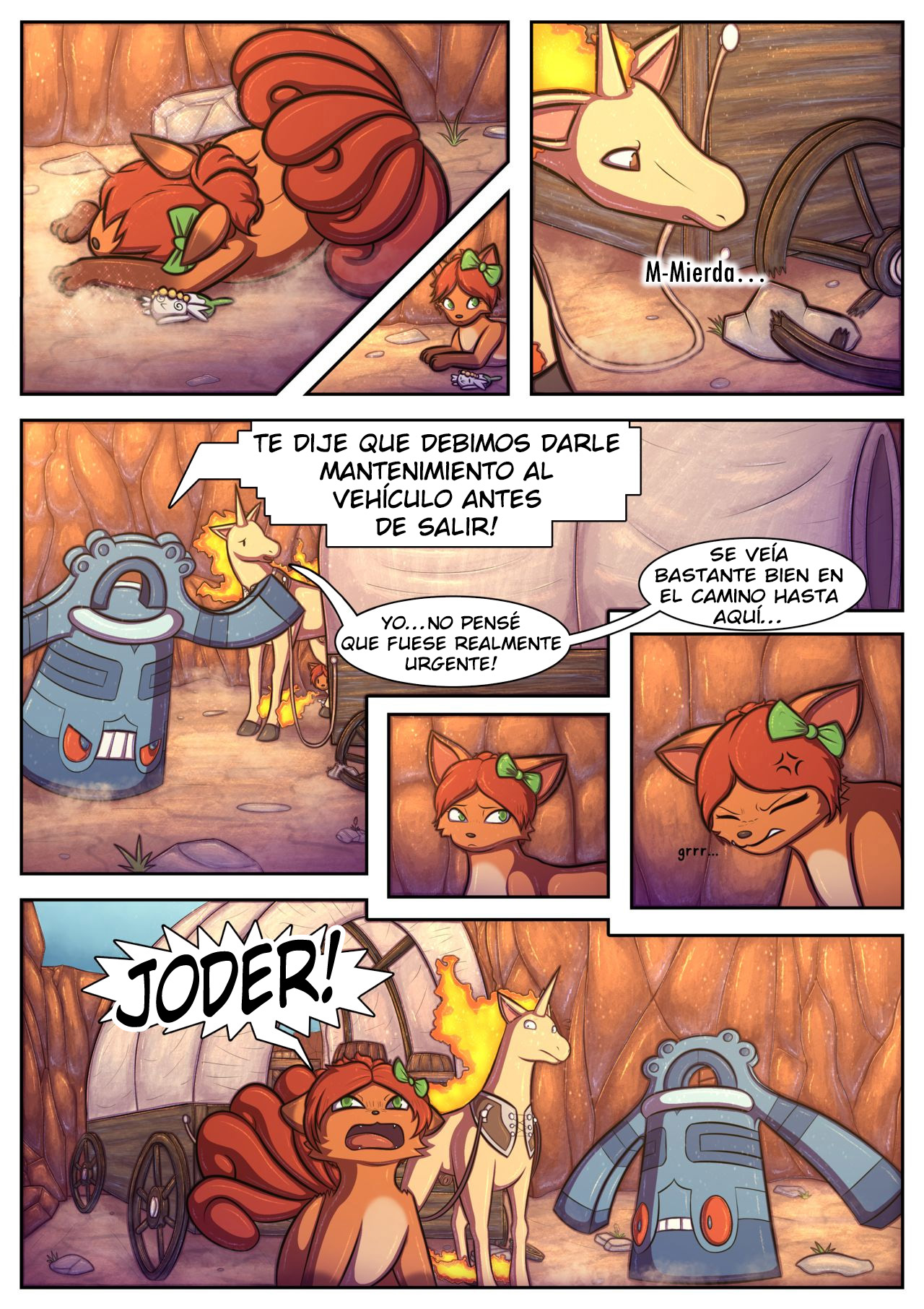 Wanderlust Bonus Comic: Blazing a Trail page 4 full