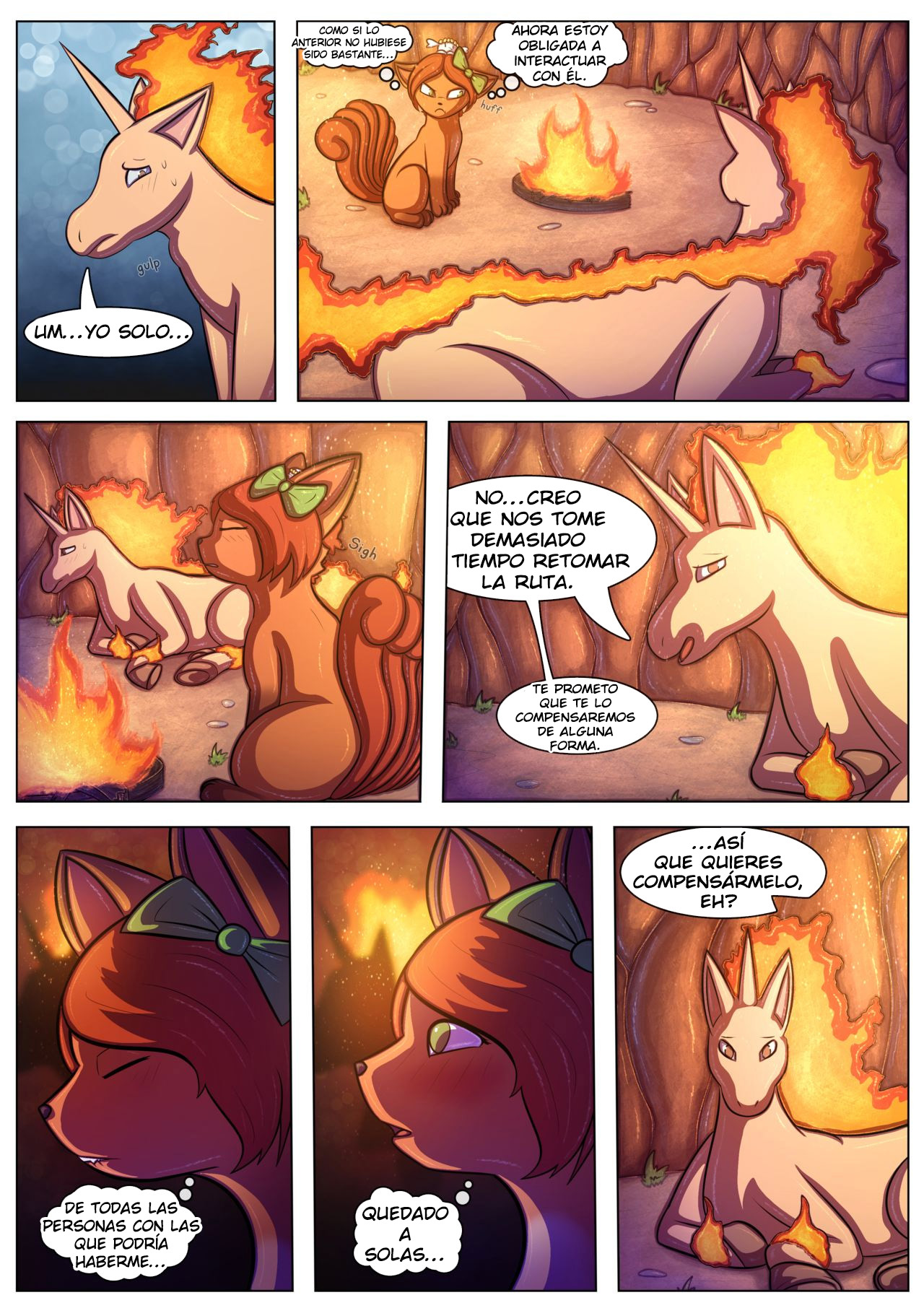 Wanderlust Bonus Comic: Blazing a Trail page 7 full