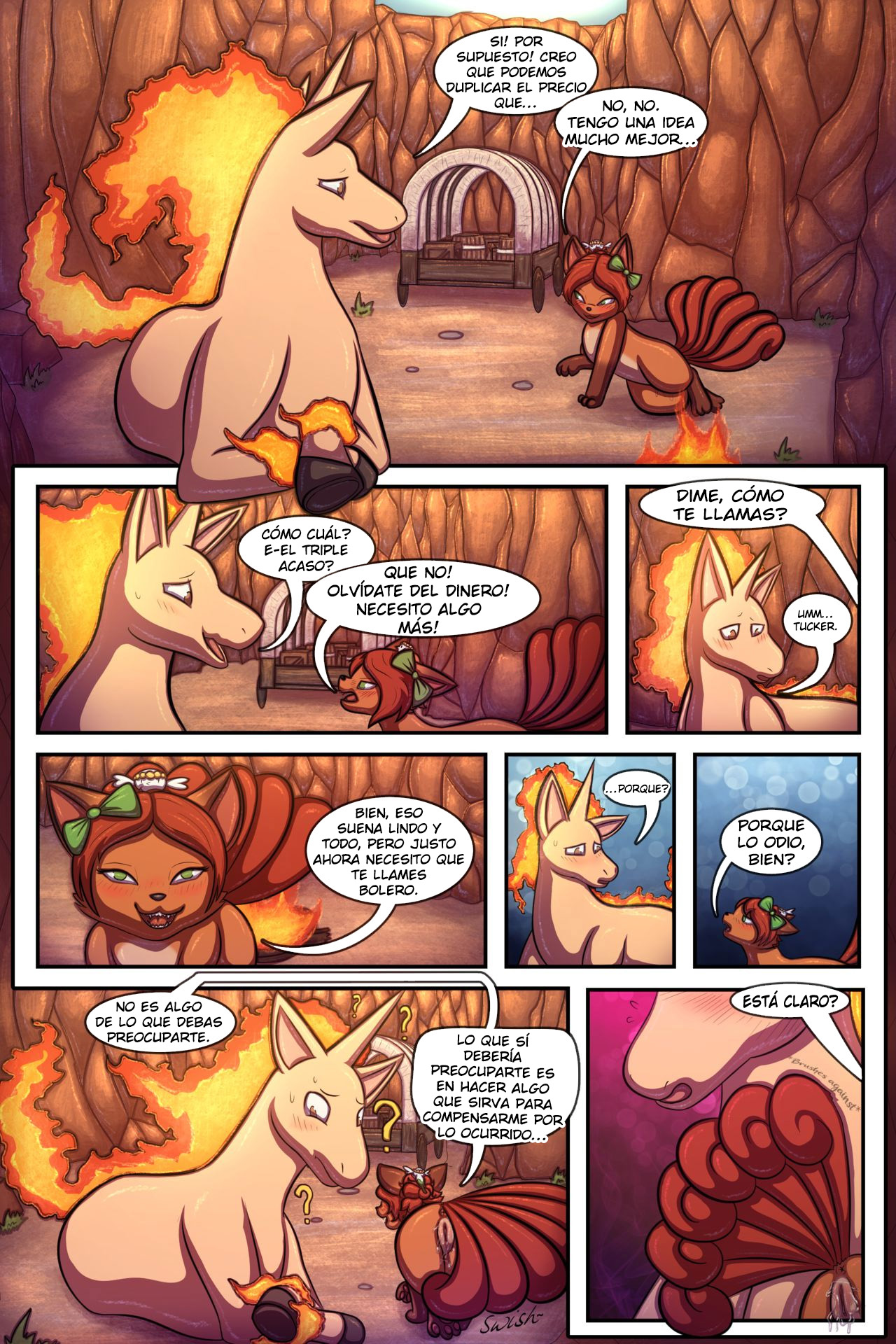 Wanderlust Bonus Comic: Blazing a Trail page 8 full
