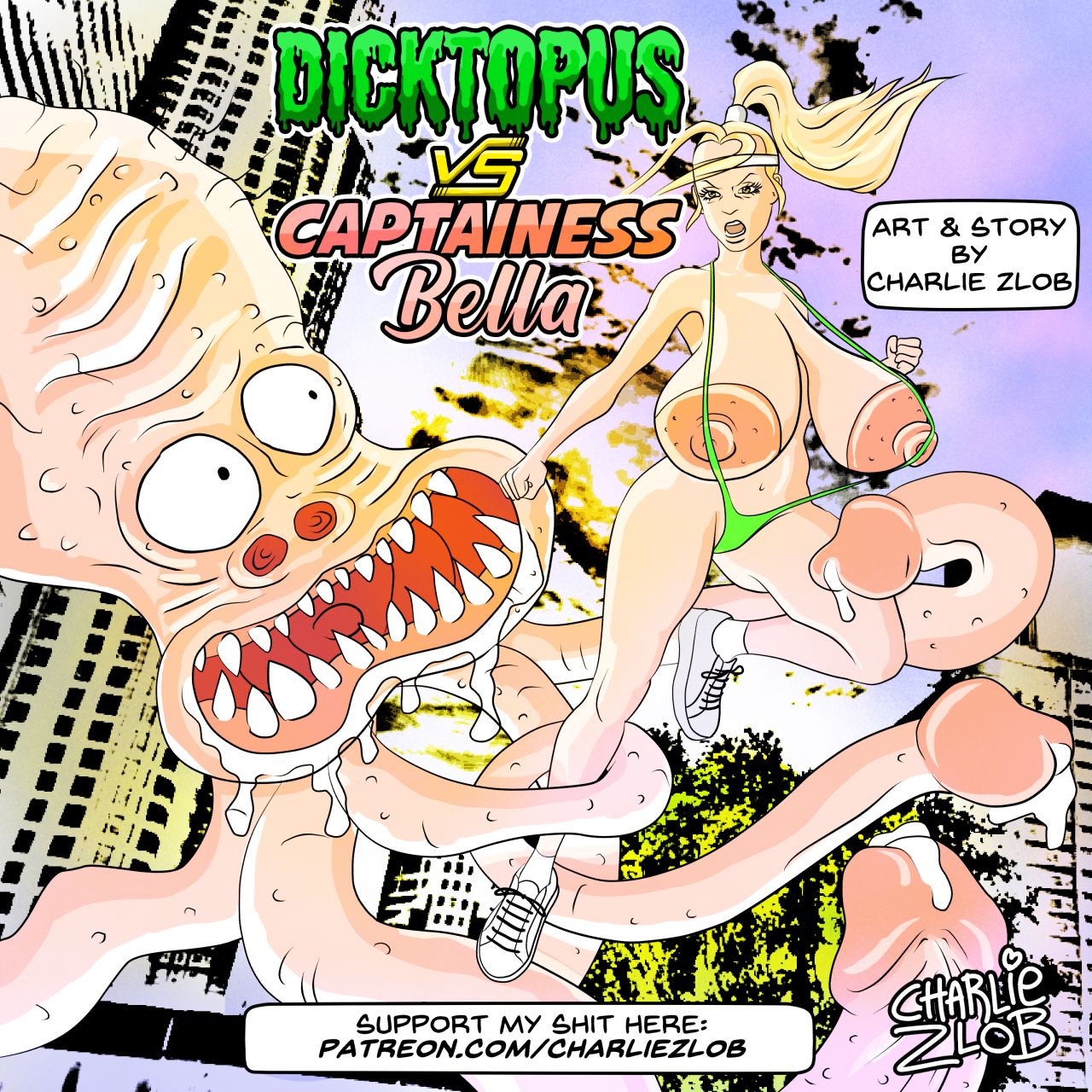 Captainess Bella vs Dicktopus page 1 full