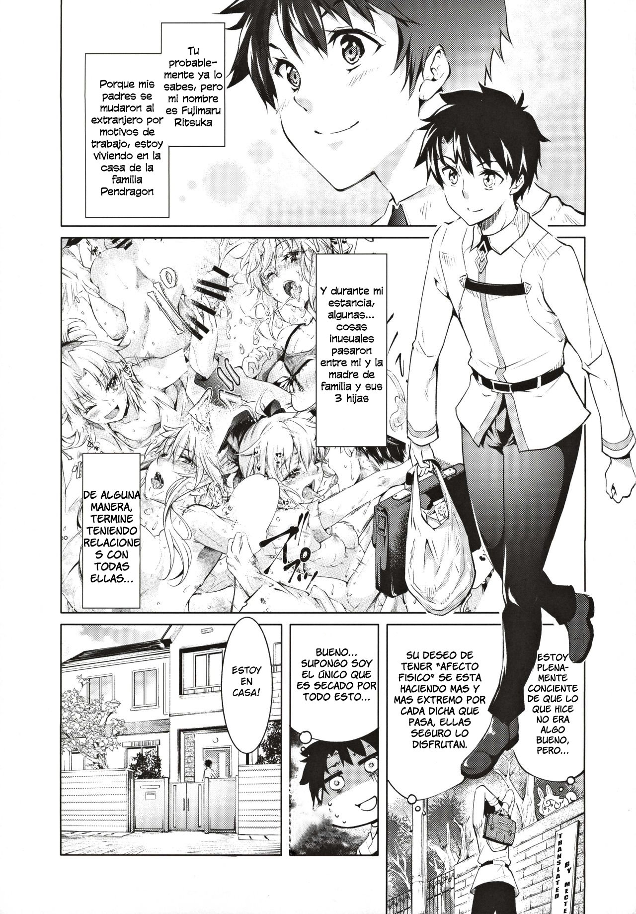 Pendra Shimai no Seijijou | La situacion sexual con las gemelas Pendragon page 3 full