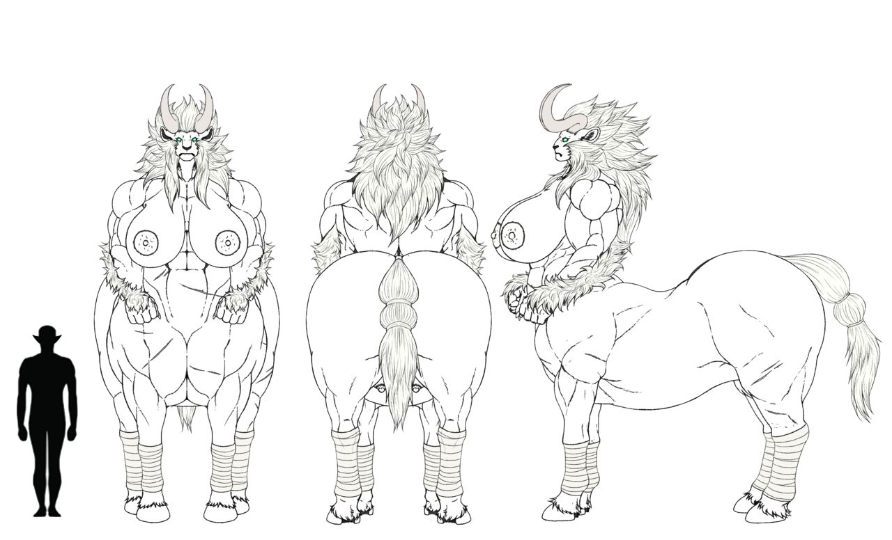 Link and Female Lynel page 7 full