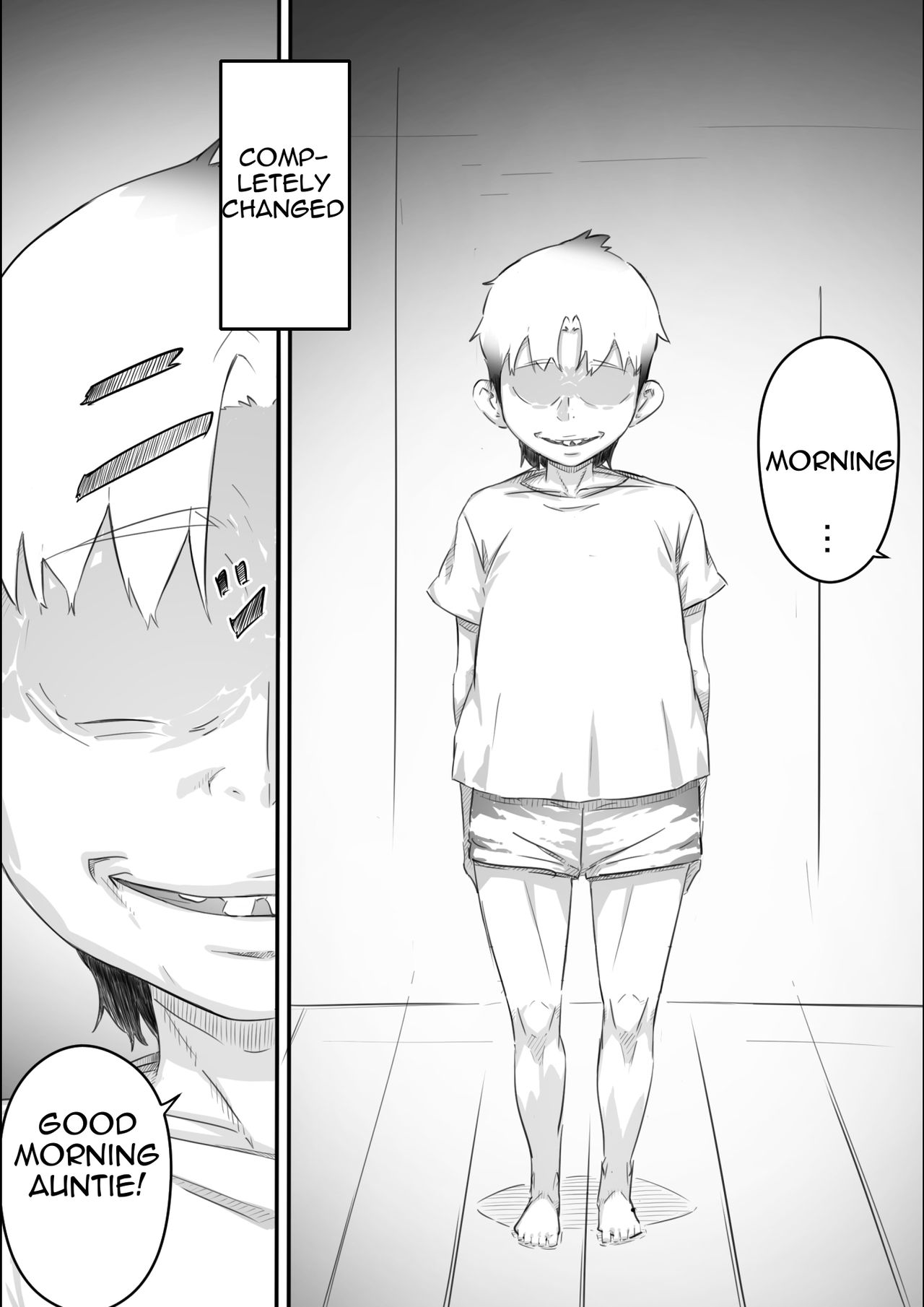 Nao-kun, Oba-san to Sex Suru Part 2 -Natsuyasumi Kouhansen-| Nao Has Sex  With His Aunt -Second Half of Summer Holidays- page 4 full