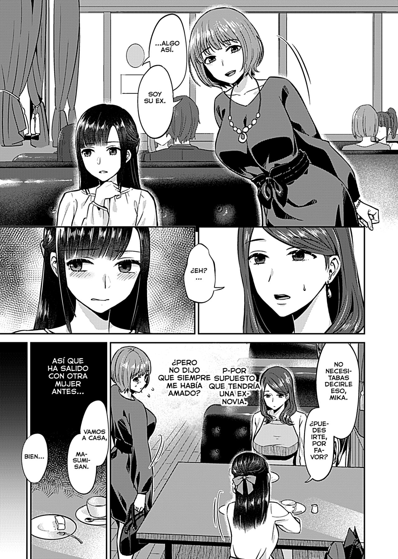 Saki Midareru wa Yuri no Hana Ch. 5 | Las flores de lirio florecen confundidas 5 page 4 full