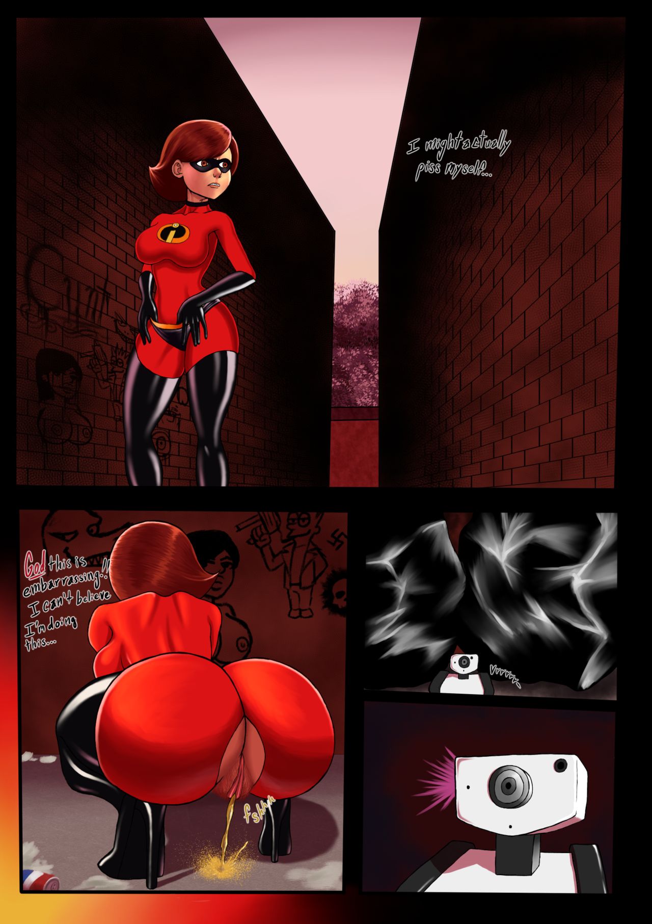 Blackmailing Elastigirl page 2 full