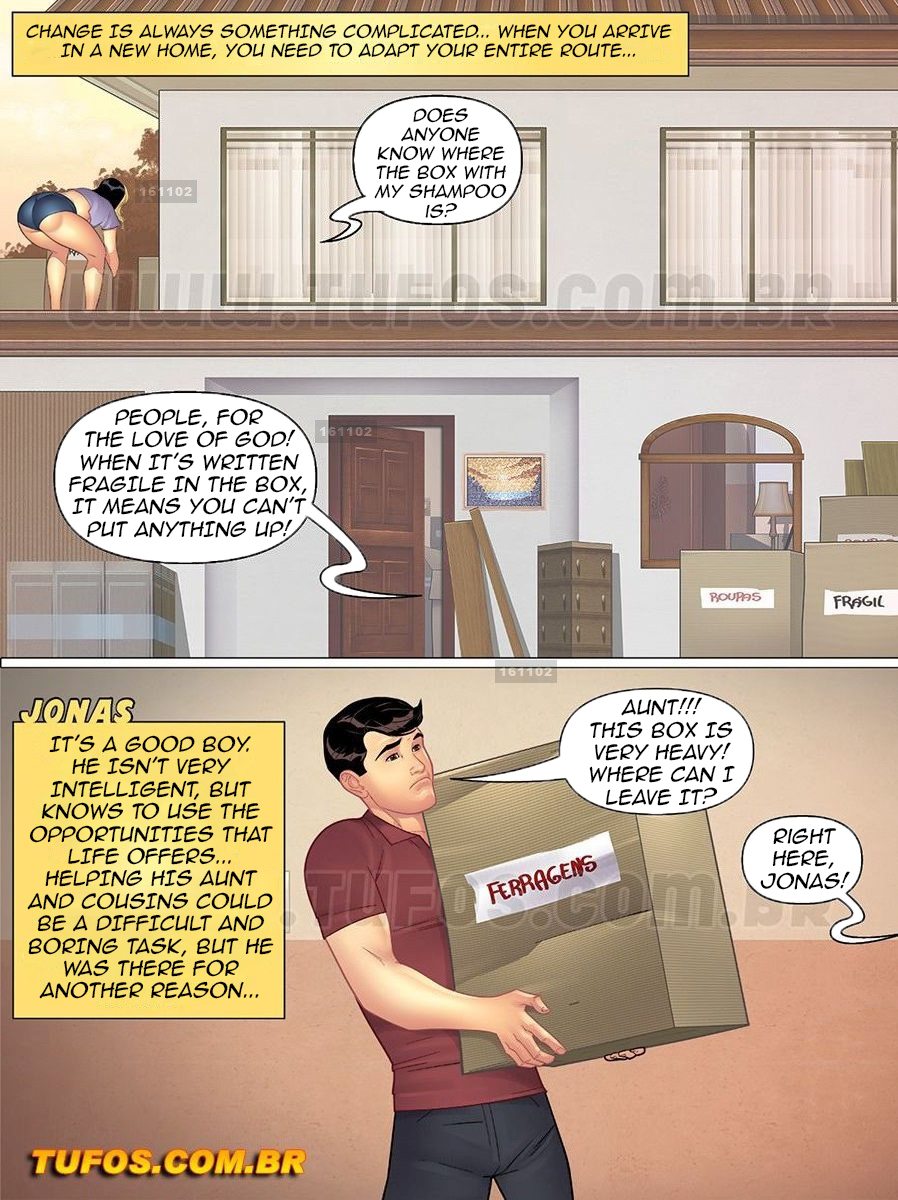 Tia, Primas E Cia 1 – Moving Day Is A Mess – Tufos - english page 2 full